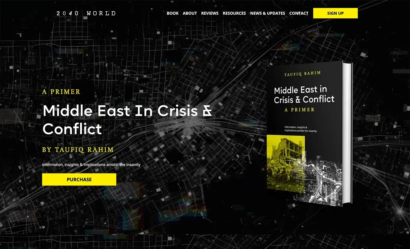 Best Author Website #9 MidEast Primer